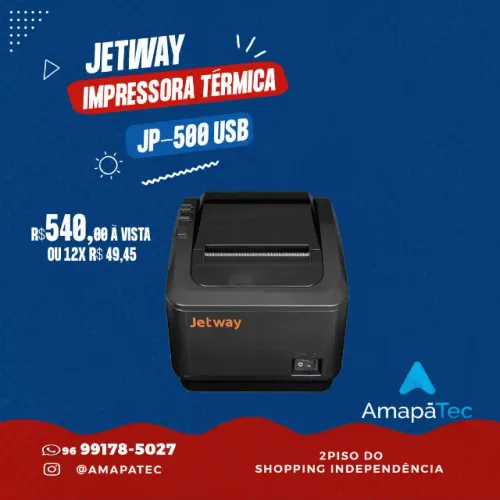 Jetway Impressora Termica - Jp-500