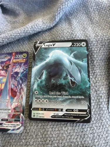 Lote de Cartas Pokémon Originais - V, VMAX, VSTAR, GX e ex