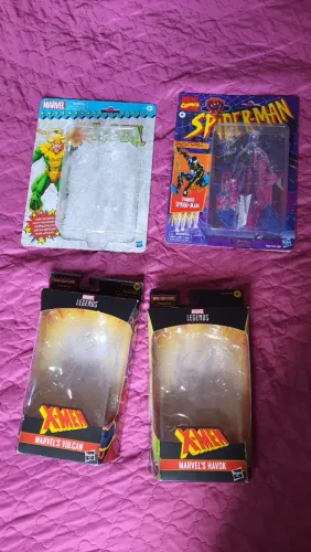Marvel legends embalagens