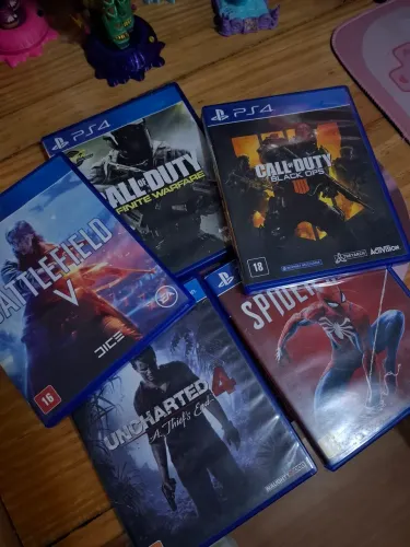 Lote Jogos Ps4