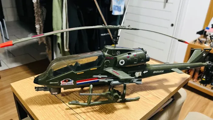 Jetcoptero DragonFly comandos em ação Gi Joe