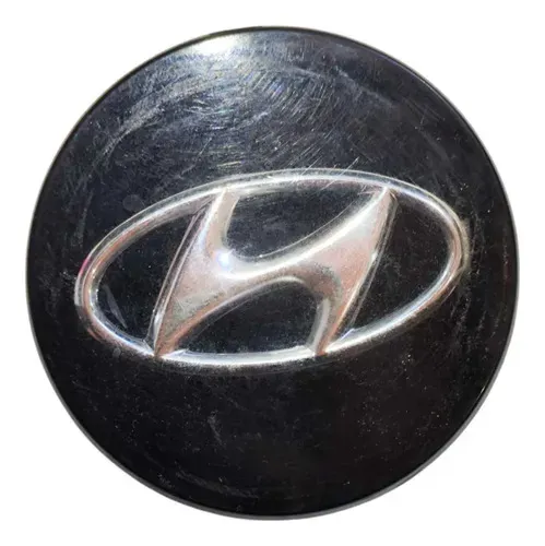 Calota Central Roda Hyundai Tucson 2018 A 2022 529603k210 Preto