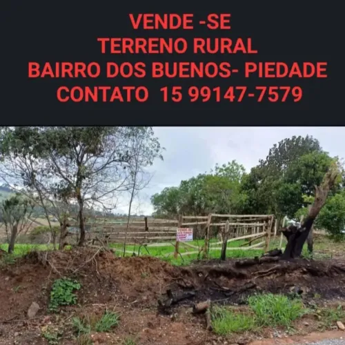 Terreno Rural de 1000M ou 2000M