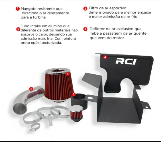Filtro Sportivo, Kia Cerato, Creta, hb20