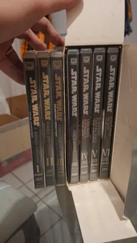 Box Coleção Star Wars 10 Discos (Episódios I ao VI) + Disco Bônus - Original