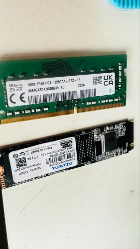 Memória e ssd