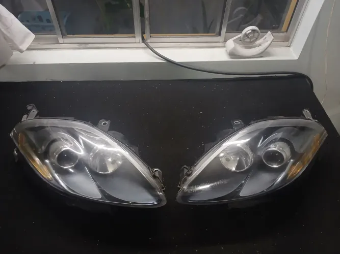 Par de farol fiat bravo sporting Mascara negra 