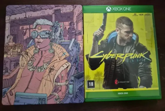 Cyberpunk 2077 - Xbox One / Series (Steelbook + Caixa)