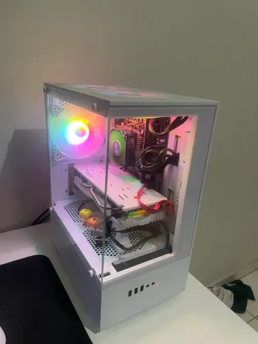 PC Gamer RGB RX 580 16GB SSD NVMe - troco em MacBook