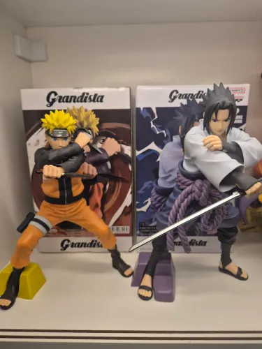Acrion Figure Naruto e Sasuke Grandista