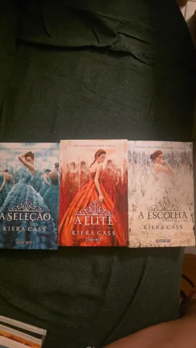 Coleção A seleção com 3 livros