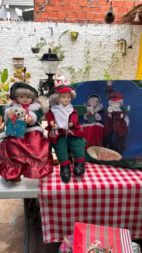 Enfeite decorativo de Natal antigo anos 90
