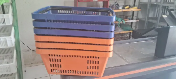 Cestinha para supermercado 