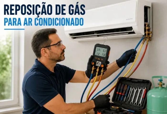 Instalação de ar condicionado e manutenção 