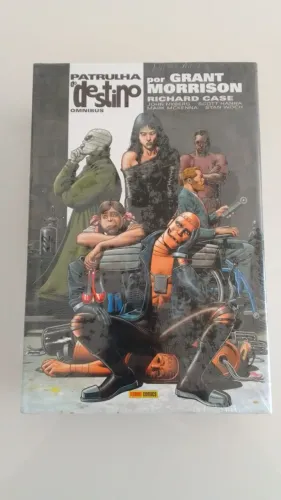 [RARO] Omnibus Patrulha Do Destino - Grant Morrison - Novo Lacrado