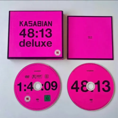Kasabian 48:13 Deluxe Cd + Dvd Importado Inglaterra Uk 2014
