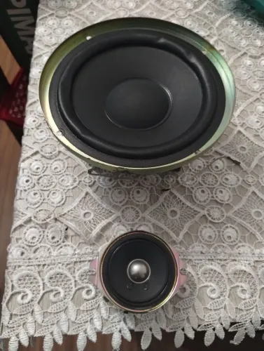 Alto falante woofer 6,5" e Mid-range Aiwa original