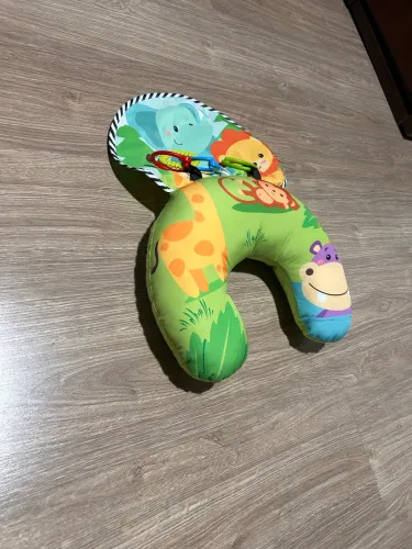 Almofadinha tummy time atividade de bruço bebê +4 meses