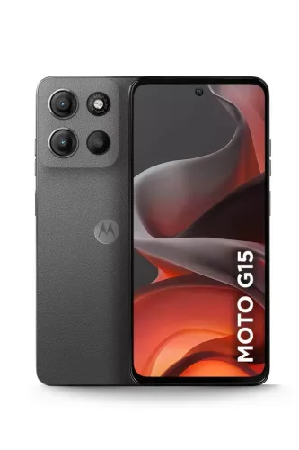 Smartphone Motorola G15, 256GB (4 Ram + 8 Ram Boost) Tela FHD+ 6.7, Câmera 50MP, Grafite.