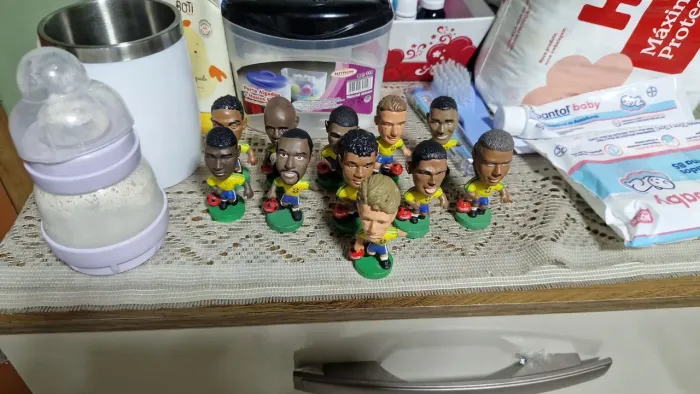 Bonecos anos 90 da coca cola minis craques da copa