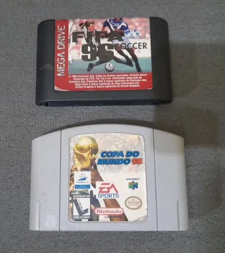 Cartuchos Copa do Mundo e FIFA