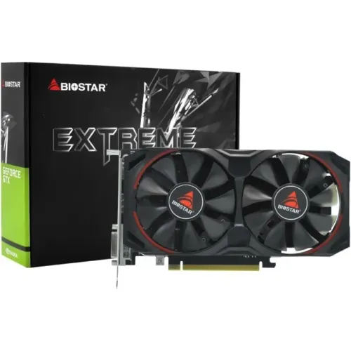 Placa de Vídeo Biostar Extreme Gaming GeForce GTX1050TI 4GB GDDR5 PCI-Express - Nova!