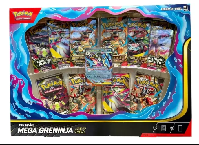 Mega Coleção Greninja Ex COPAG