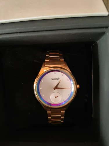 Relógio Orient Feminino Rosé Gold