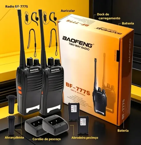 Rádio comunicador Baofeng