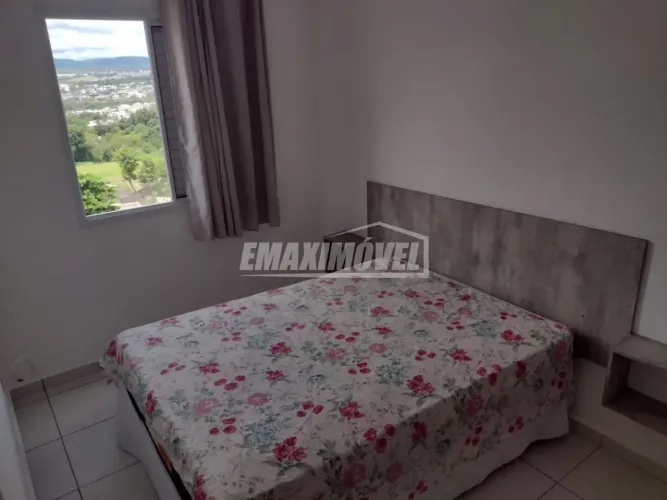 Apartamento mobiliado para alugar com 2 Quartos no Condomínio Villa Sunset em Sorocaba/SP