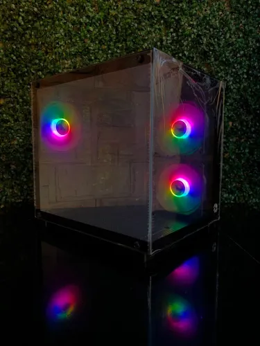 GABINETE AQUÁRIO GAMER - PRETO