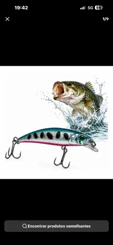 Isca de pesca profissional