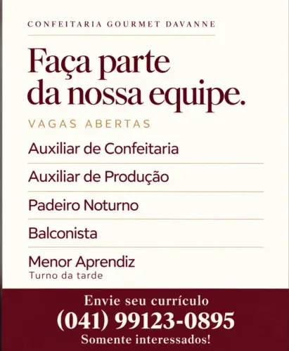 Vagas em aberto