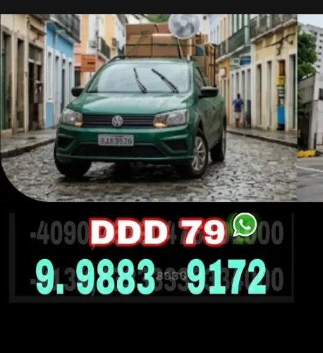 Frete, Fretes, Pequenos Carretos - Aracaju, Interior, Povoados, Bahia e Alagoas 