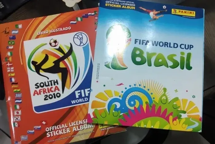 Álbuns da copa panini 2010 e 14