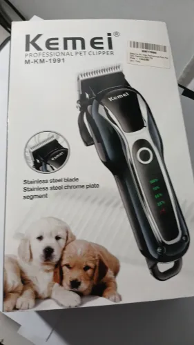 Maquina para tosar Pet, cães e gatos