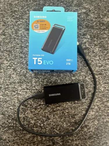 ssd 2tb samsung t5 evo 460mb p/ sg.