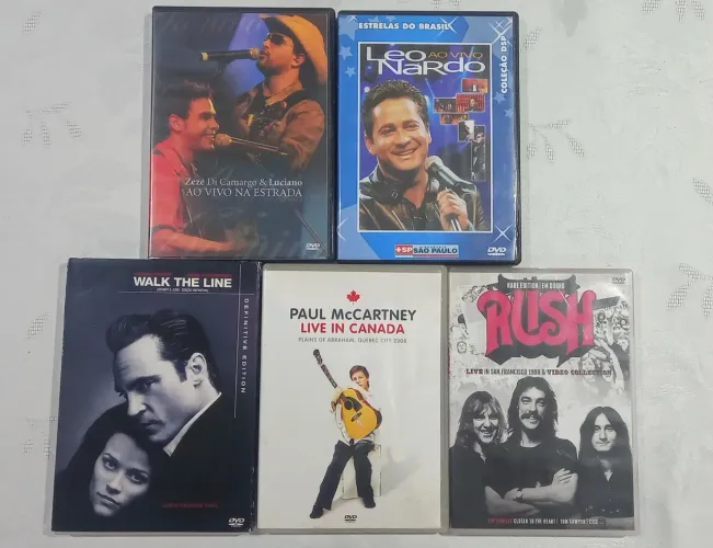 Rush, Paul McCartney, Walk The Line + Sertanejos