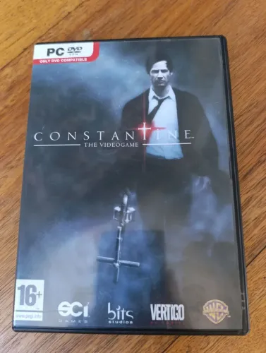 JOGO PARA PC DVD CONSTANTINE THE VIDEO GAME PEGI SCI GAMES VERTIGO DC COMICS WARNER 16+