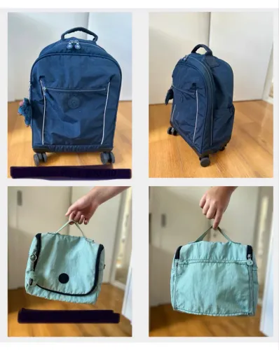 Mochila e lancheira Kipling 