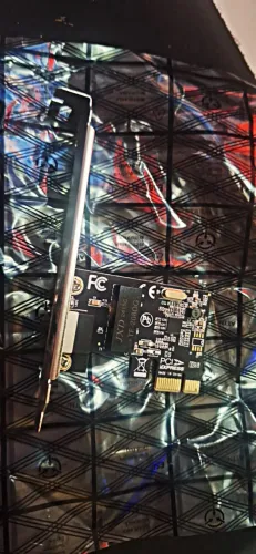 ? ÚLTIMA UNIDADE! Placa de Rede Gigabit PCI Express RJ45 1000Mbps - Internet Rápida e E