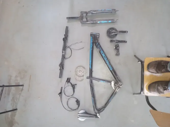 Peças usadas bicicleta aro 29 mtb