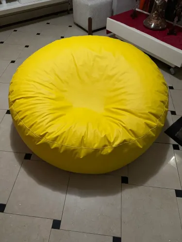 Puff Bolão Amarelo 