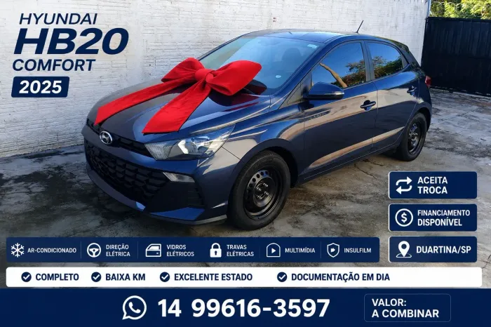 Hyundai HB20 Comfort Plus 1.0 Flex 12V Mec. 2025