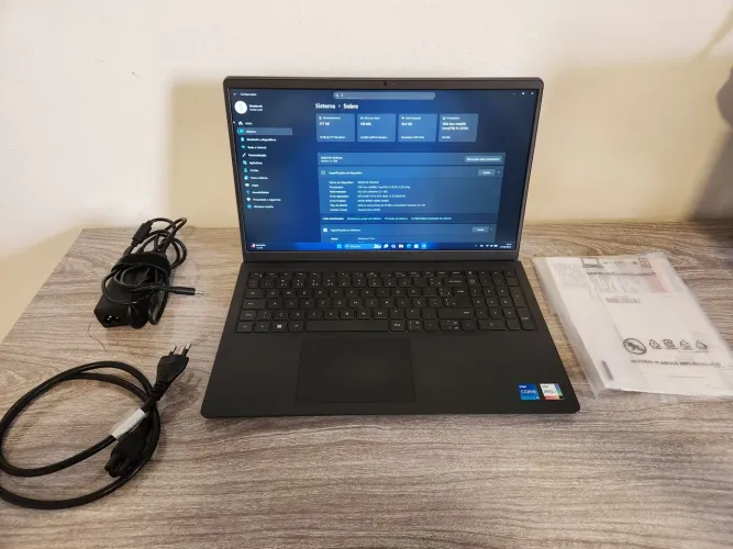 Notebook DELL 15,6" - i5 12th 10 nucleos 16gb ram tela 120hz SSD 512gb
