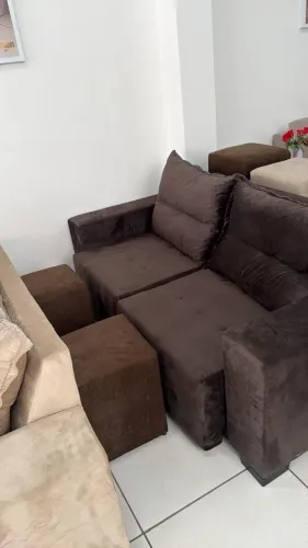 Sofa Retratil de luxo 