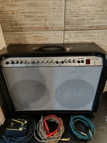 Amplificador de guitarra meteoro vulcano g 200