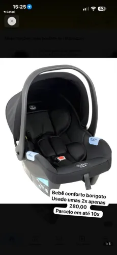 Bebê conforto burigotto