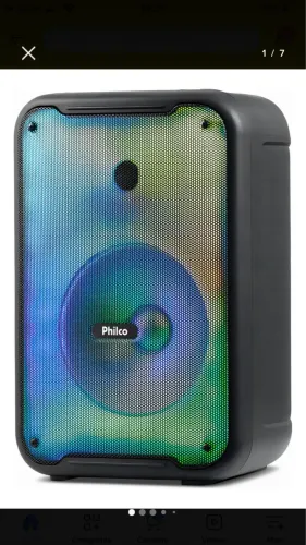 Caixa de som Philco