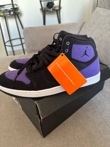 Tênis jordan access purple black